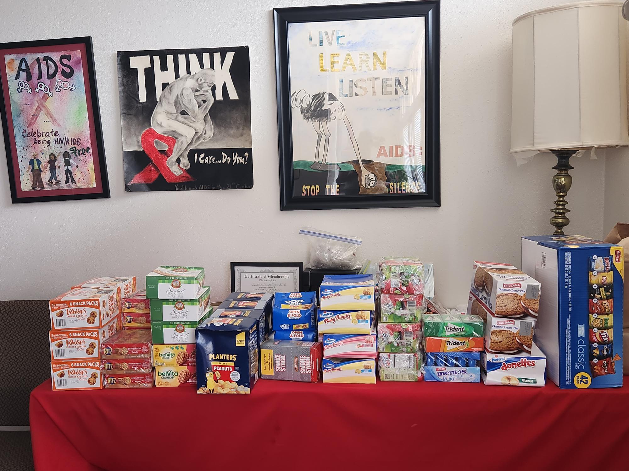 Murphy USA donated snack to SAFA's clients 9.25.23